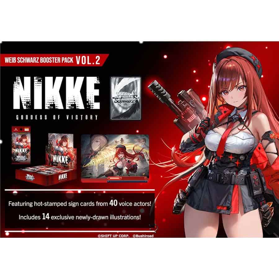 Bushiroad Se-Asia Pte Ltd -  Weiss Schwarz: Booster: Goddess Of Victory: Nikke Volume 2 (10Ct) Pre-Order