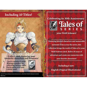 Bushiroad Se-Asia Pte Ltd -  Weiss Schwarz: Booster: Tales Of Series (10Ct) Pre-Order