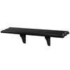 WALL SHELF-BLACK