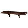 WALL SHELF-CAPPUCCINO