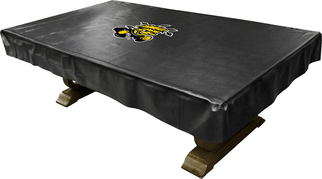 WICHITA STATE BILLIARD TABLE COVER BLACK - WSTBTC100ST-8
