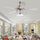 Warehouse of Tiffany CFL-8443REMO-CH 52 in. Cori Indoor Remote Controlled Ceiling Fan with Light Kit  Chrome