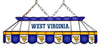 WEST VIRGINIA MVP 40'' POOL TABLE LAMP - WVU-MVP1
