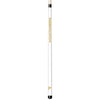 WEST VIRGINIA ENGRAVED BILLIARD CUE WHITE / GOLD - WVUBCE102-JR