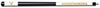 WEST VIRGINIA ENGRAVED BILLIARD CUE WHITE / GOLD - WVUBCE102