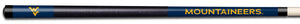 WEST VIRGINIA COLOR ENGRAVED BILLIARD CUE YELLOW / BLUE - WVUBCE921