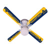 WEST VIRGINIA CEILING FAN - 42'' BLUE/GOLD - WVUFAN100-42