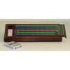 Worldwise Imports -  Worldwise Imports Classic - Cribbage: Three-Player Slide-Top Walnut Board