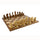 Vijaya Enterprises -  Chess Set: Seesham Berliner Four-Inch Pieces On Seventeen-Inch Walnut Maple Veneer Board