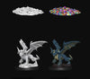 Wizkids - D&D Nolzur's Marvelous Miniatures -  Blue Dragon Wyrmling Wave 10