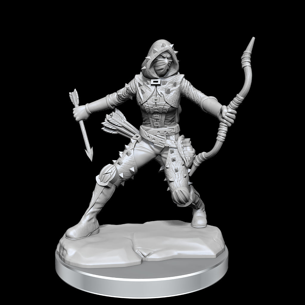 Wizkids - D&D Frameworks Human Rogue Female