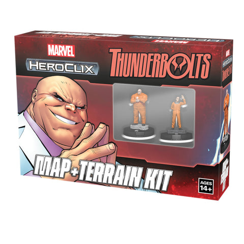 Wizkids - Marvel Heroclix: Thunderbolts Map And Terrain Kit Pre-Order