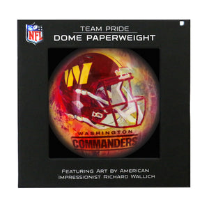 Washington Commanders Paperweight Domed - Sporticulture