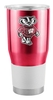 Wisconsin Badgers Travel Tumbler 30oz Stainless Steel - Logo Brands