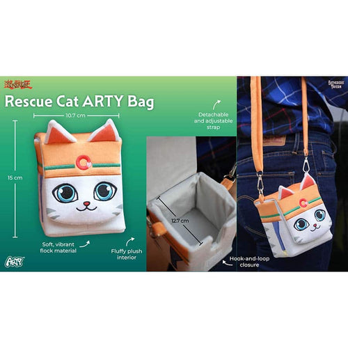 Gatherers' Tavern Pte Ltd -  Gatherers' Tavern: Yu-Gi-Oh: Rescue Cat Arty Bag