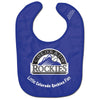 Colorado Rockies Baby Bib All Pro Style Special Order - WinCraft