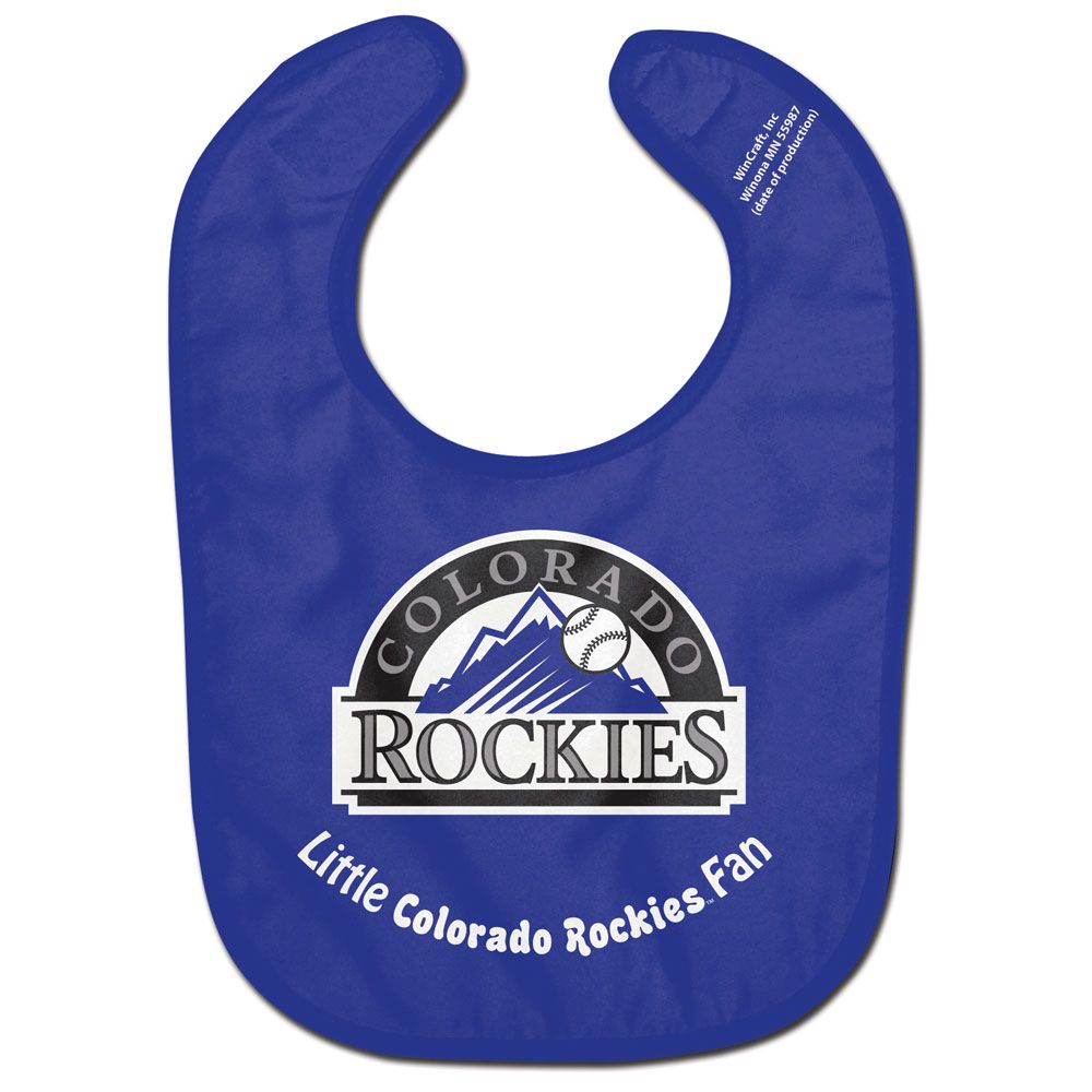 Colorado Rockies Baby Bib All Pro Style Special Order - WinCraft