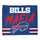 Buffalo Bills Towel 15x18 Rally Style Full Color Bills Mafia Design - WinCraft