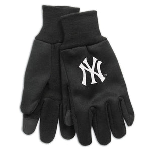 New York Yankees Gloves Technology Style Adult Size - WinCraft
