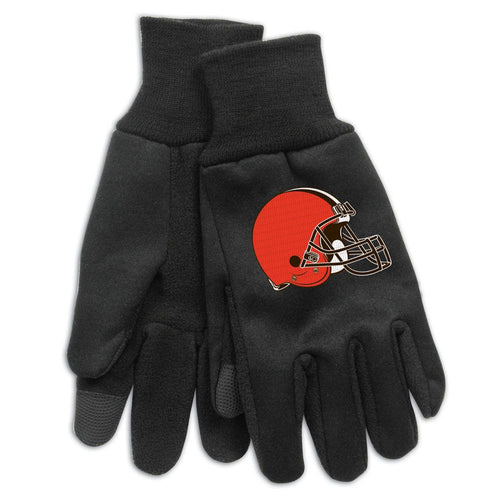 Cleveland Browns Gloves Technology Style Adult Size - WinCraft