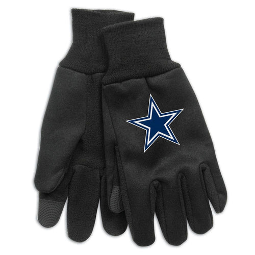 Dallas Cowboys Gloves Technology Style Adult Size - WinCraft