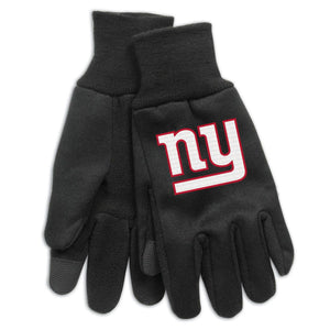New York Giants Gloves Technology Style Adult Size - WinCraft