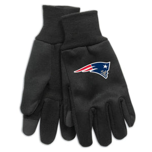 New England Patriots Gloves Technology Style Adult Size - WinCraft