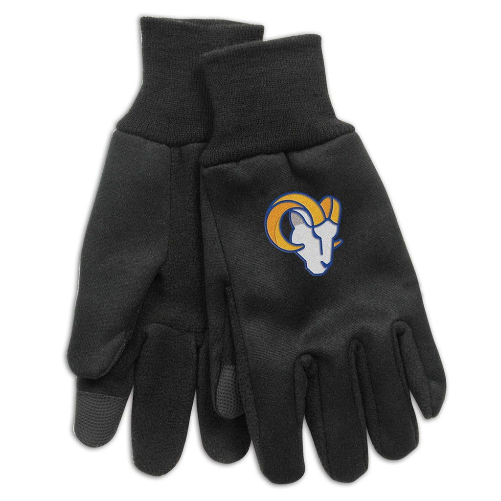 Los Angeles Rams Gloves Technology Style Adult Size - WinCraft
