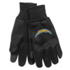 Los Angeles Chargers Gloves Technology Style Adult Size - WinCraft