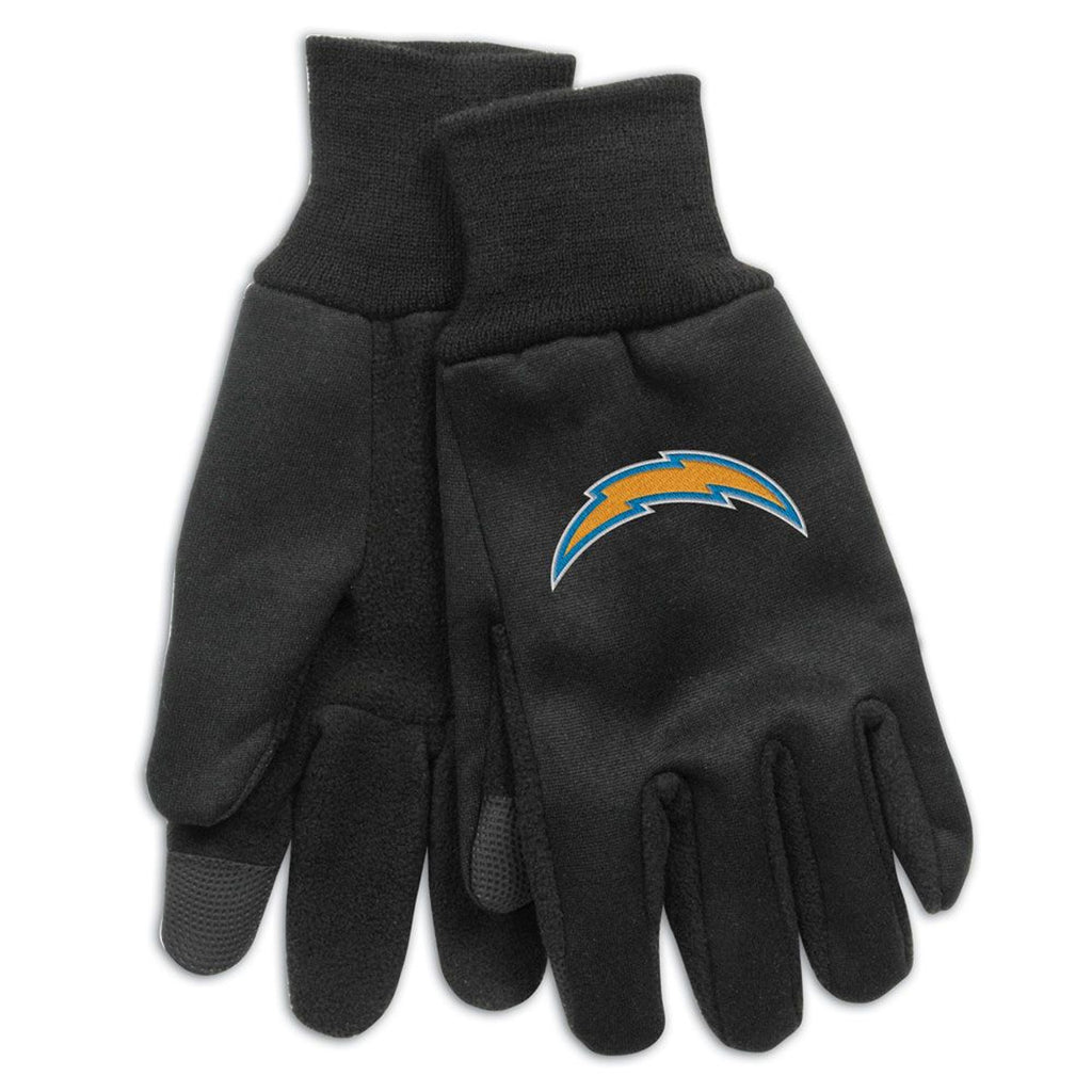 Los Angeles Chargers Gloves Technology Style Adult Size - WinCraft