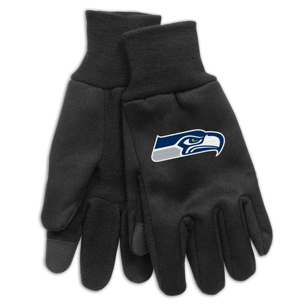 Seattle Seahawks Gloves Technology Style Adult Size - WinCraft