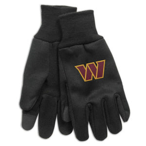 Washington Commanders Gloves Technology Style Adult Size - WinCraft