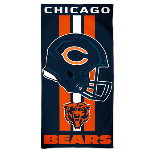 Chicago Bears Towel 30x60 Beach Style - WinCraft