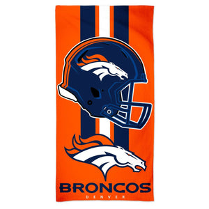 Denver Broncos Towel 30x60 Beach Style - WinCraft