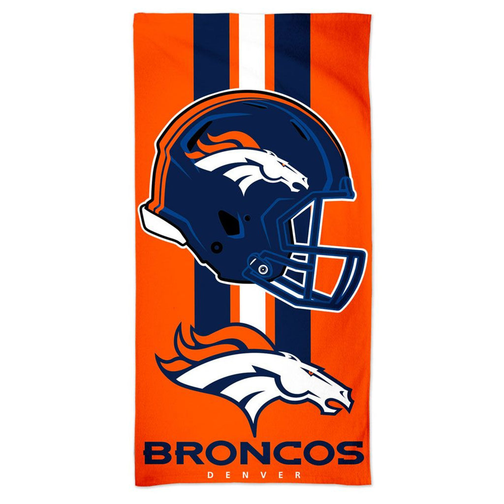 Denver Broncos Towel 30x60 Beach Style - WinCraft