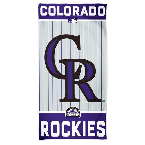 Colorado Rockies Towel 30x60 Beach Style - Special Order - WinCraft