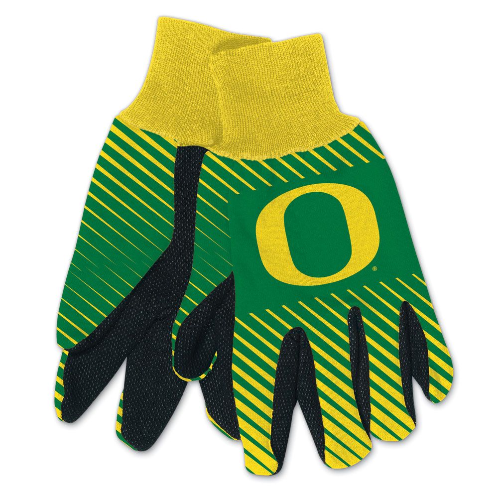 Oregon Ducks Gloves Two Tone Style Adult Size - WinCraft