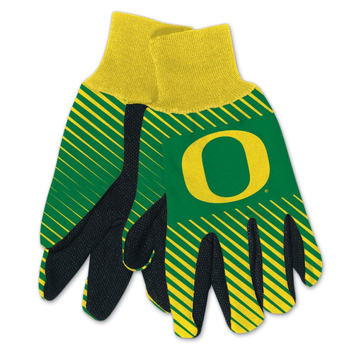 Oregon Ducks Gloves Two Tone Style Adult Size - WinCraft