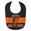 Baltimore Orioles Baby Bib All Pro Style Future Hall of Famer - Special Order - WinCraft