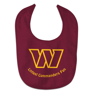 Washington Commanders Baby Bib All Pro Style - WinCraft
