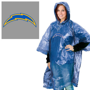 Los Angeles Chargers Rain Poncho - WinCraft