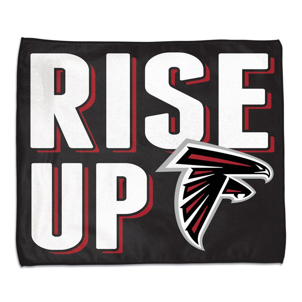 Atlanta Falcons Towel 15x18 Rally Style Full Color - WinCraft