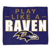 Baltimore Ravens Towel 15x18 Rally Style Full Color - WinCraft