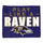 Baltimore Ravens Towel 15x18 Rally Style Full Color - WinCraft