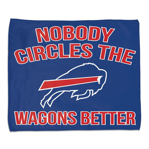 Buffalo Bills Towel 15x18 Rally Style Full Color - WinCraft