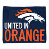 Denver Broncos Towel 15x18 Rally Style Full Color - WinCraft