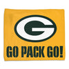 Green Bay Packers Towel 15x18 Rally Style Full Color - WinCraft