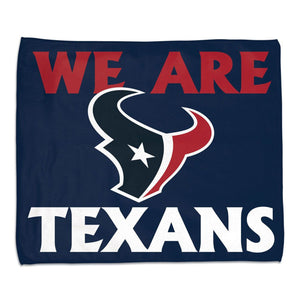 Houston Texans Towel 15x18 Rally Style Full Color - WinCraft