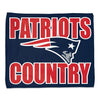New England Patriots Towel 15x18 Rally Style Full Color - WinCraft