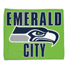 Seattle Seahawks Towel 15x18 Rally Style Full Color - WinCraft